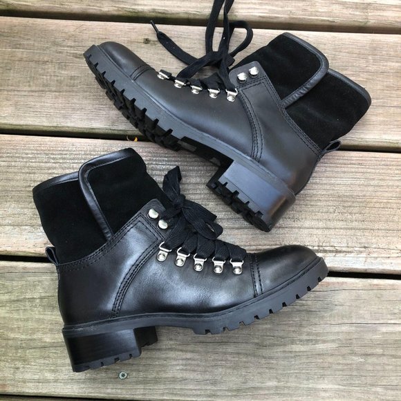 Frye & co anise faux shearling lined hiker boot Clearance